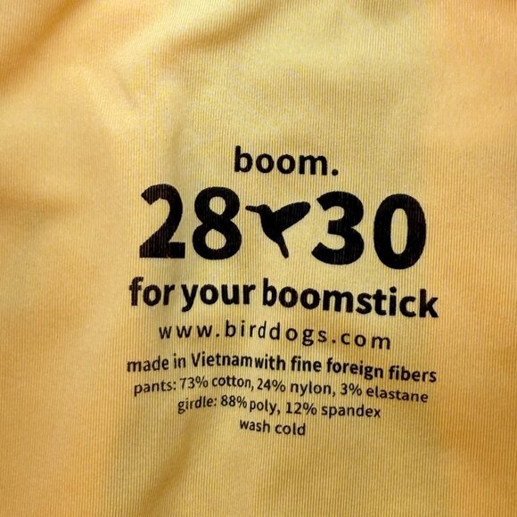 Birddogs Boom Pants Men 28 x 30 Light Gray Nylon Lined Stretch Taper Boomstick - Picture 5 of 16